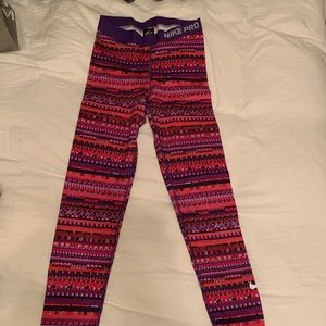 Fun print Nike leggings